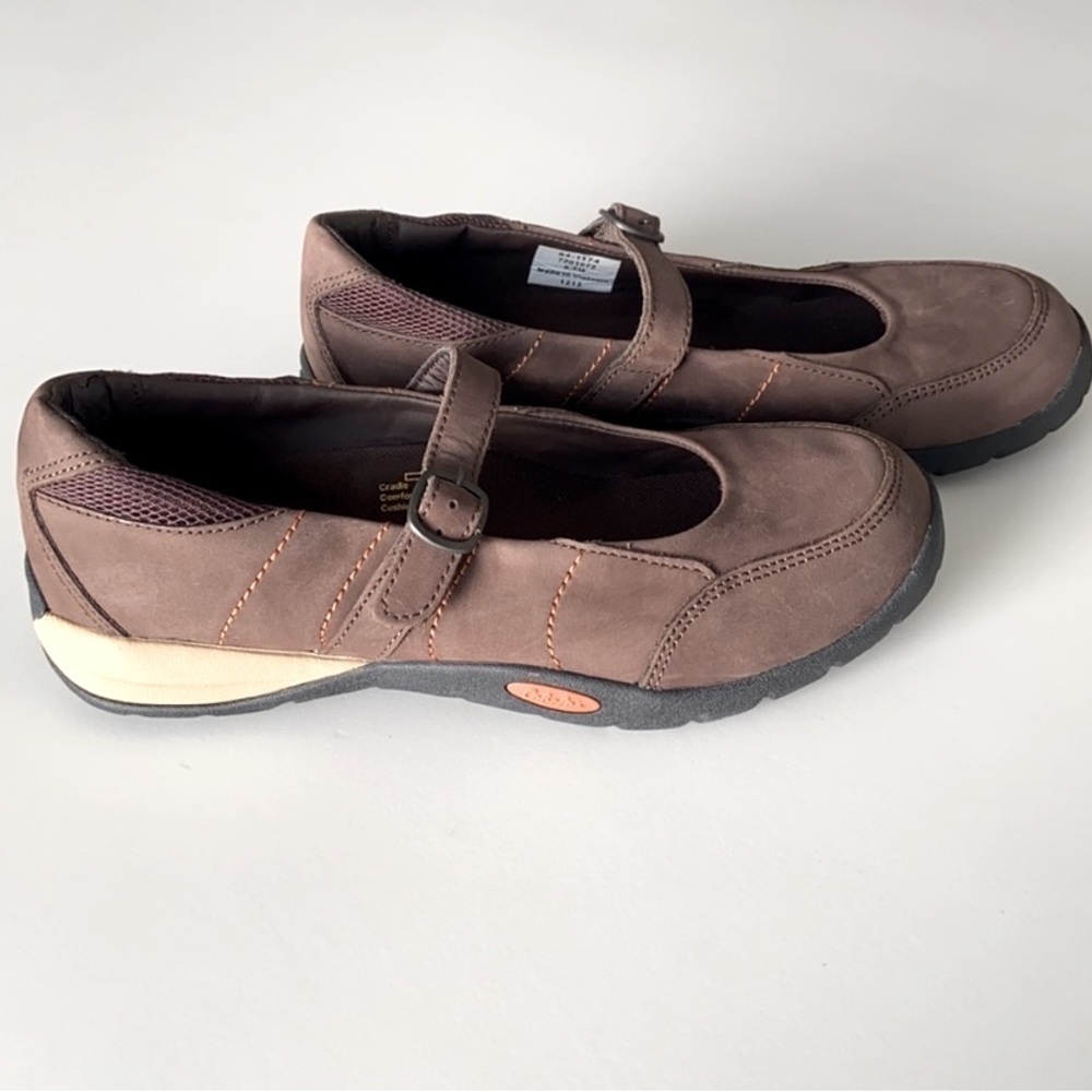 Cabela's Women's Size 9 Casual Mary Jane Brown Suede Shoes Comfort Walking